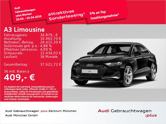 Audi A3 22.486 km 34.879 &euro; Eching 85386