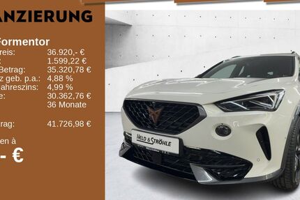 Cupra Formentor 9.998 km 36.220 € Neu-Ulm 89231