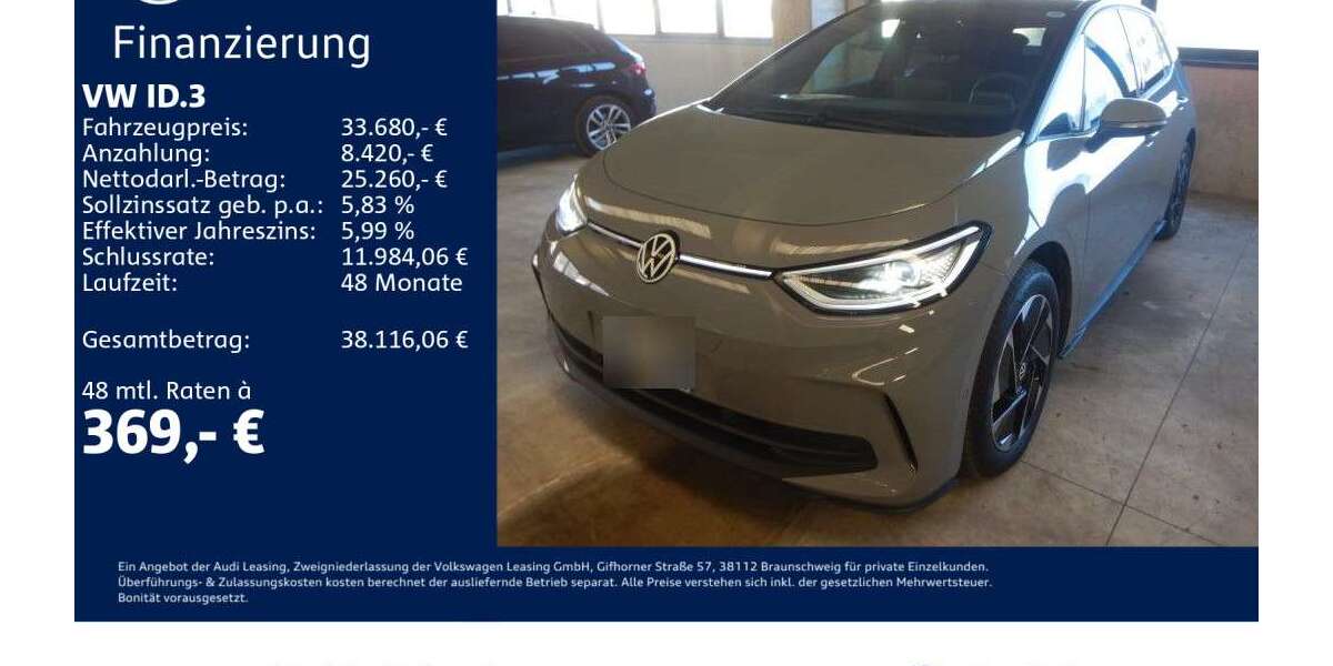 VW ID.3 4.980 km 33.680 &euro; Borna 04552