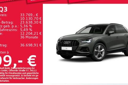 Audi Q3 11.550 km 32.655 &euro; Eching 85386