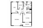 Etagenwohnung Melsdorf - 3 Zimmer, 68 m&sup2;, 631&euro; | Angebot:26376747