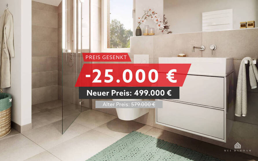 Mein Dachgeschoss: Gehobener Wohnkomfort auf der obersten Etage mit Sonnenterrasse
