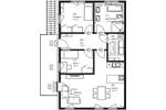 Etagenwohnung Kirchroth (Aufroth) Aufroth - 3 Zimmer, 85 m&sup2;, 1.125&euro; | Angebot:26886512