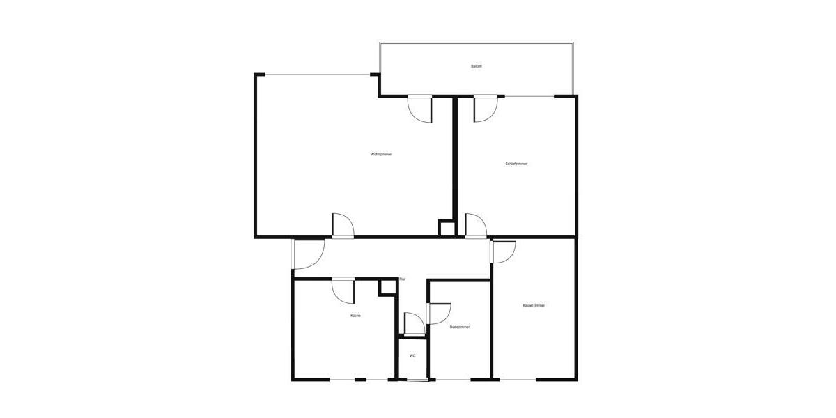 Etagenwohnung Eggenstein-Leopoldshafen Leopoldshafen - 3.5 Zimmer, 80 m&sup2;, 728&euro; | Angebot:25427416