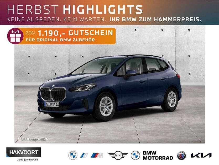 BMW 218 Active Tourer 2.522 km 34.990 € Sankt Augustin 53757