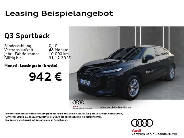 Audi Q3 1.500 km 67.777 &euro; Berlin 13581