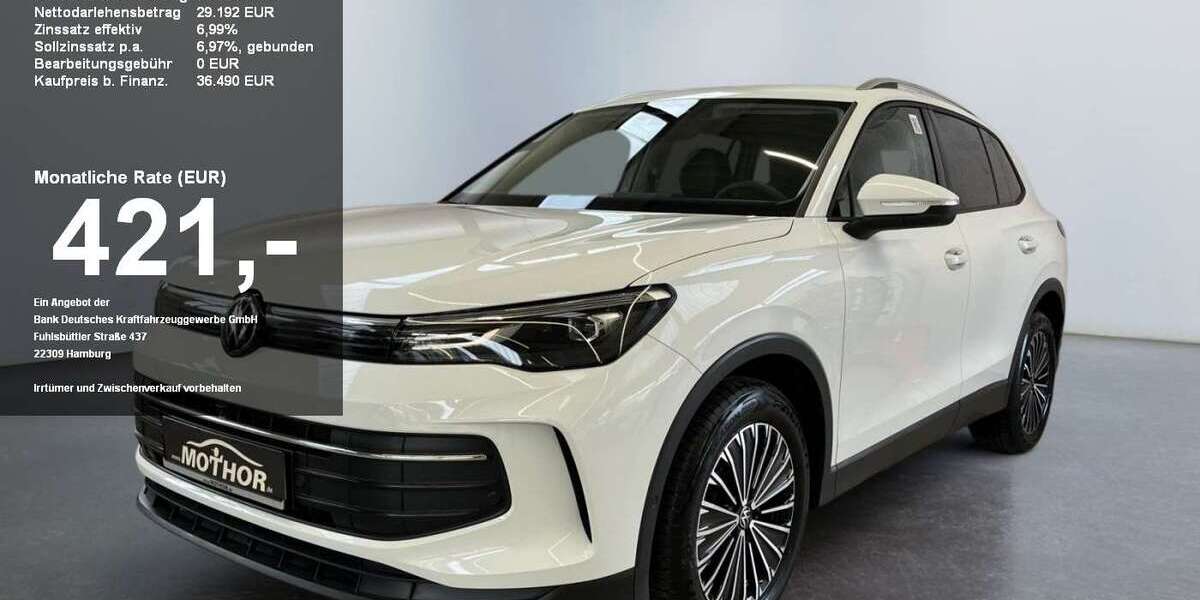 VW Tiguan 9.715 km 35.177 &euro; Brandenburg 14770
