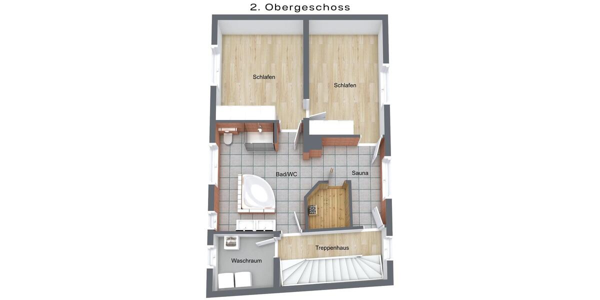 Reihenhaus Schramberg - 4 Zimmer, 144 m&sup2;, 1.120&euro; | Angebot:26296304