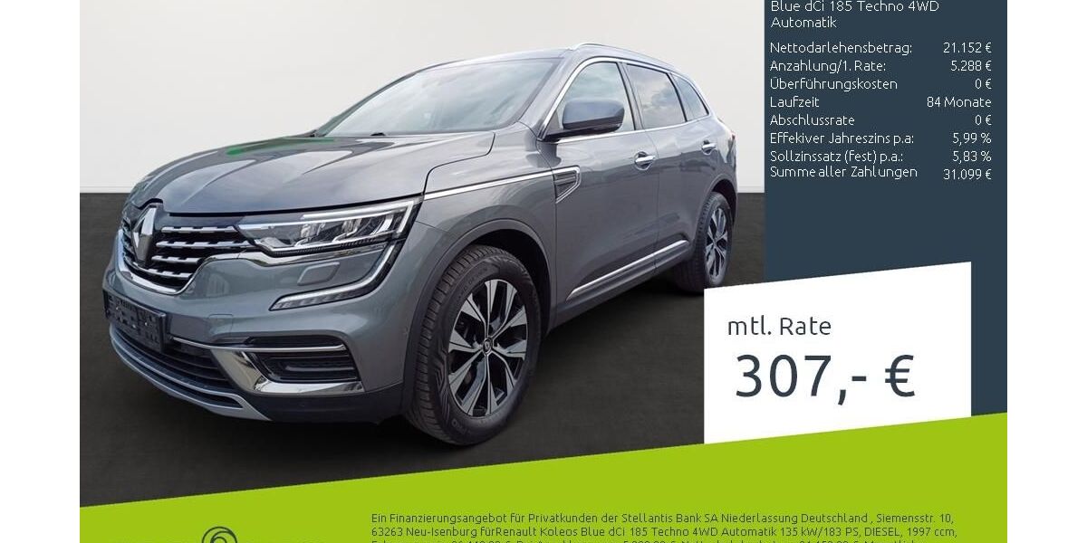 Renault Koleos 41.608 km 26.440 &euro; Münster - Amelsbüren 48163