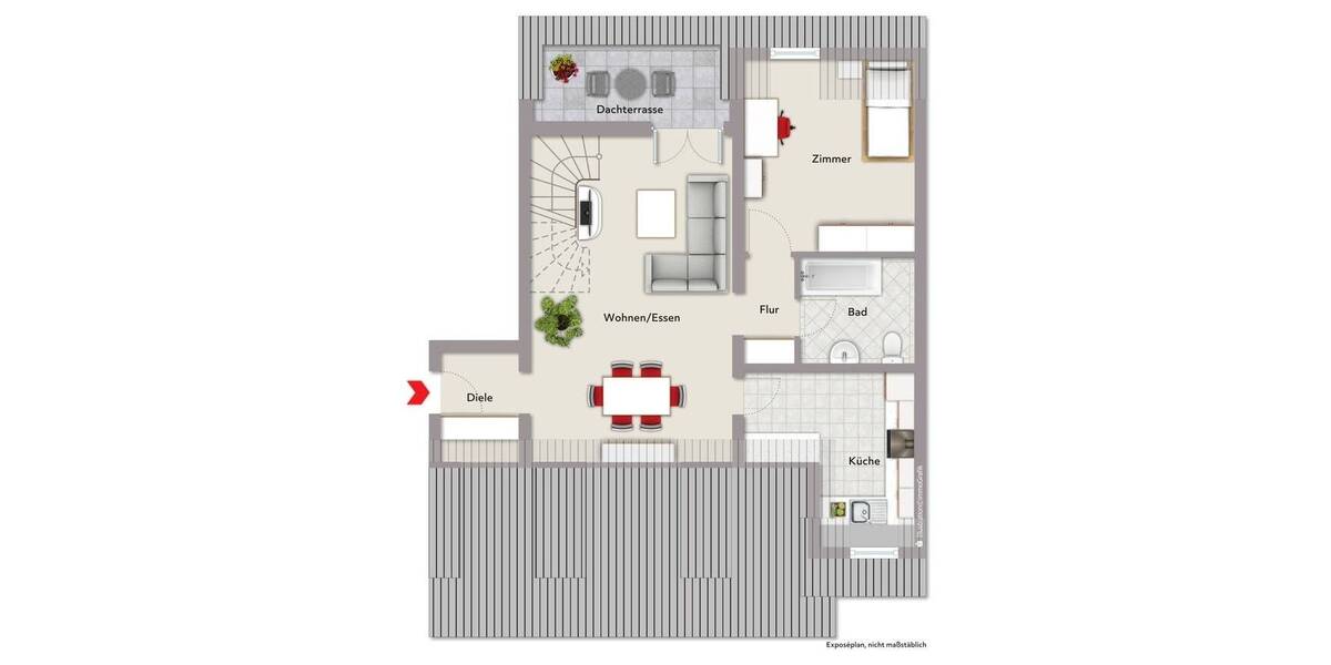 Etagenwohnung Feuchtwangen - 3 Zimmer, 93 m&sup2;, 230.000&euro; | Angebot:25670754