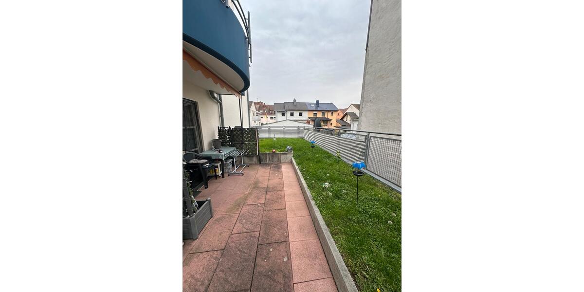 1 Zimmer Wohnung mit Garten am Kaufland 1 zimmer