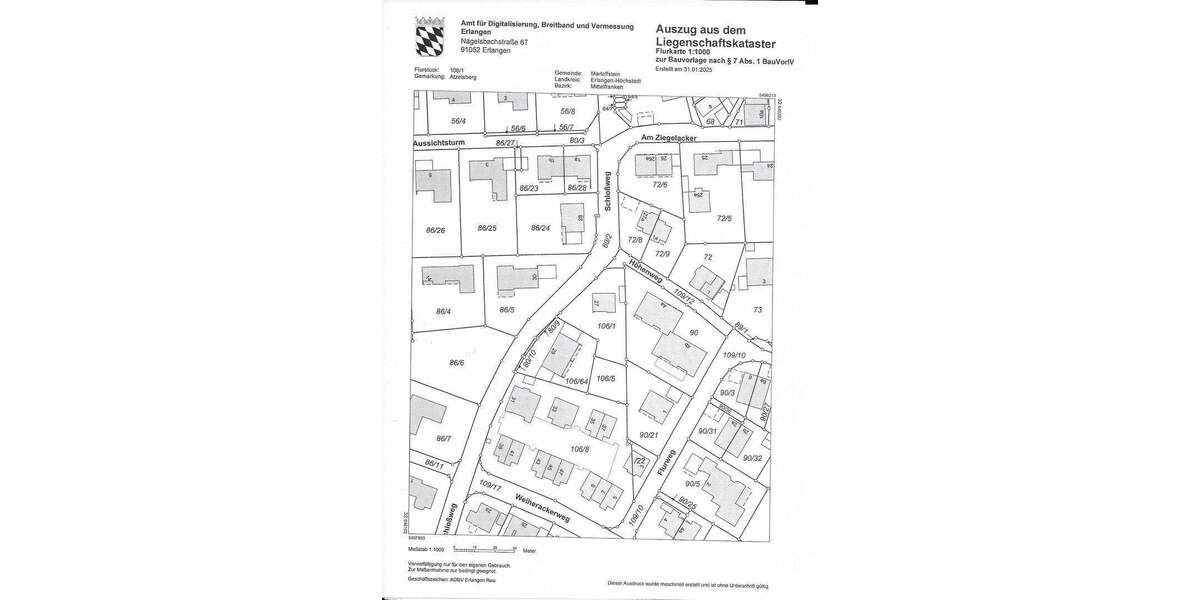 Grundstück Marloffstein Rathsberg - 950.000&euro; | Angebot:24426343