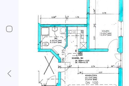 Wohnung Roden - 2 Zimmer, 40 m&sup2;, 480&euro; | Angebot:25378092