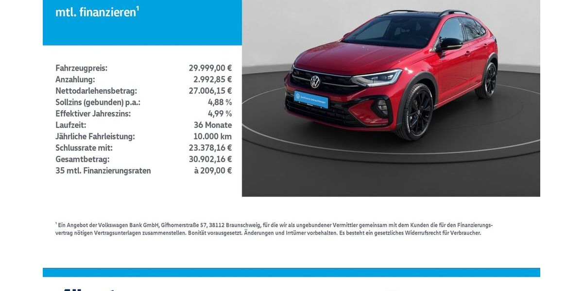 VW Taigo 18.900 km 29.999 &euro; Mühlhausen/Thüringen 99974