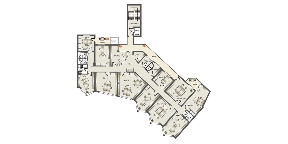 Eitorf-Zentrum: Büro- & Praxisflächen im Zentrum. zimmer