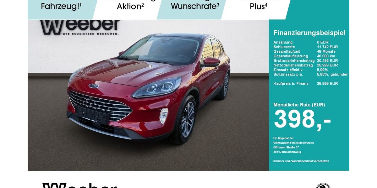 Ford Kuga 29.264 km 25.390 &euro; Weil der Stadt 71263