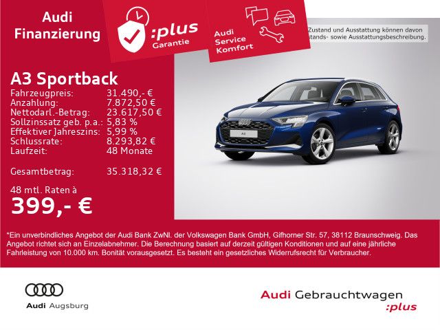 Audi A3 8.081 km 31.490 &euro; Gersthofen 86368