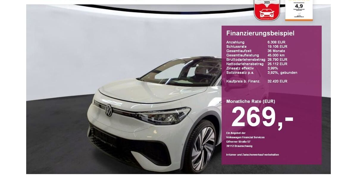 VW ID.5 17.800 km 32.420 &euro; Albbruck 79774