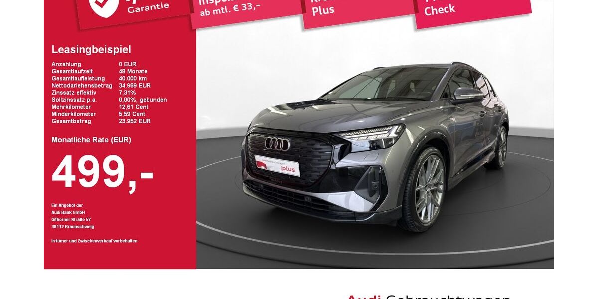 Audi Q4 e-tron 61.009 km 34.770 &euro; Deggendorf 94469
