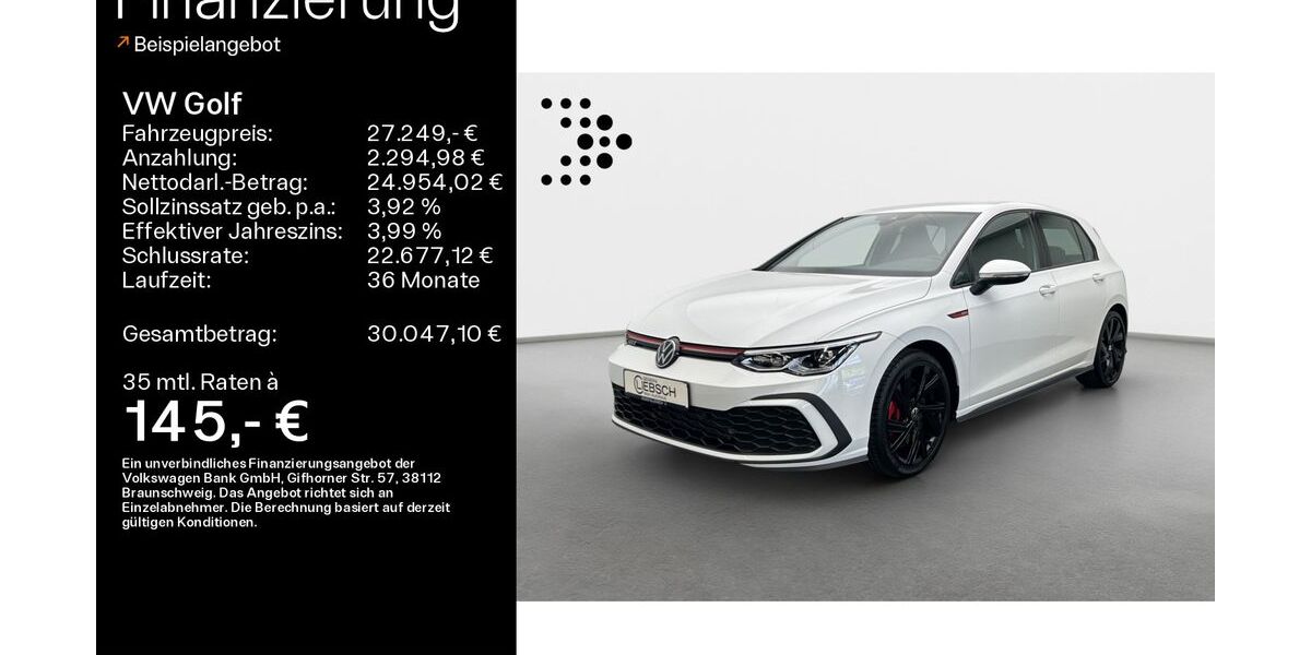 VW Golf 21.900 km 27.249 &euro; Linsengericht 63589