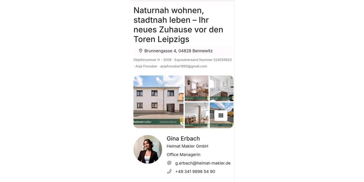 Reihenhaus Bennewitz - 6 Zimmer, 125 m&sup2;, 279.000&euro; | Angebot:26446218