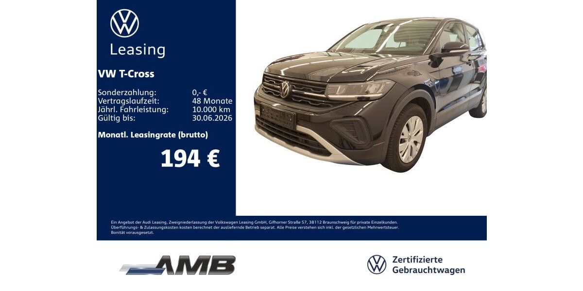 VW T-Cross 8.960 km 18.790 &euro; Borna 04552