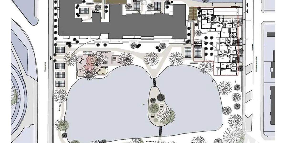 Etagenwohnung Offenbach / Tempelsee Offenbach am Main - 3 Zimmer, 96 m&sup2;, 508.800&euro; | Angebot:25267624