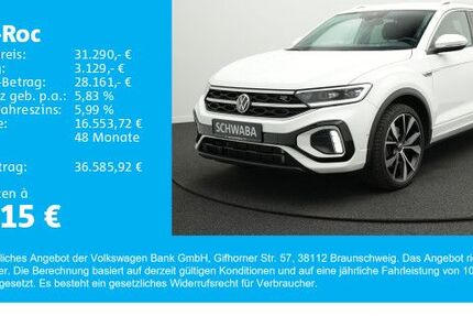 VW T-Roc 35.454 km 29.980 &euro; Gersthofen 86368