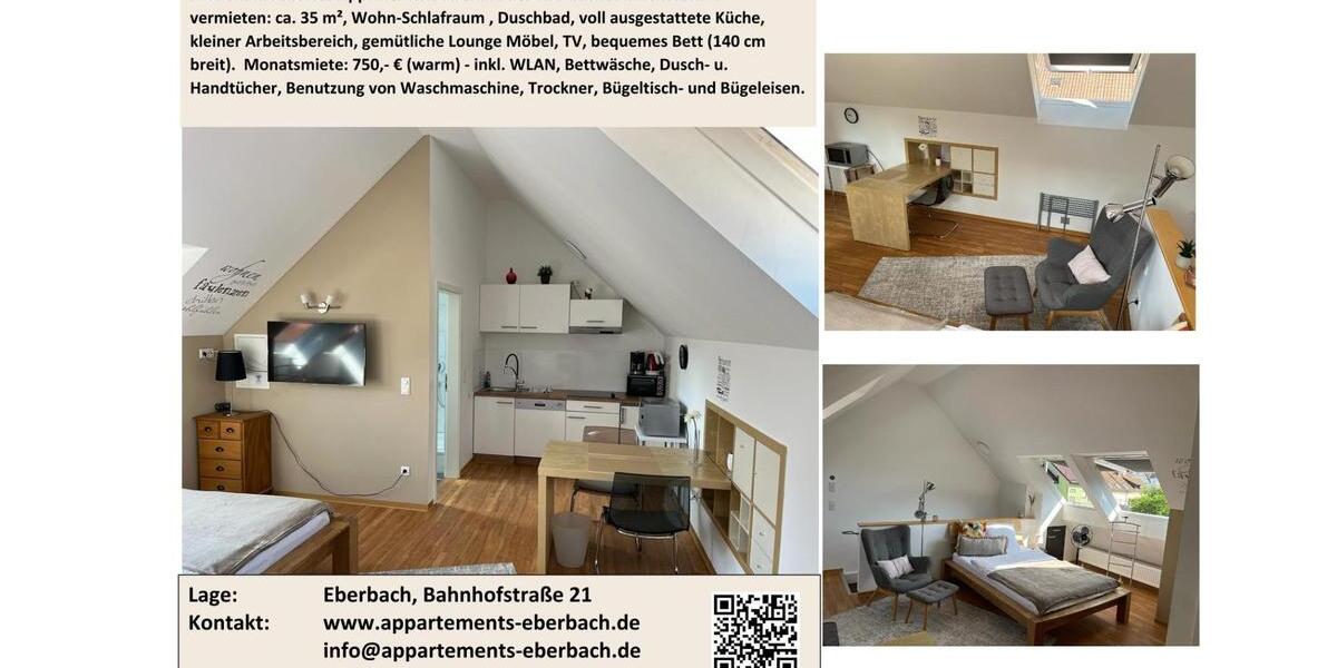 Ferienwohnung-Appartement 1 zimmer