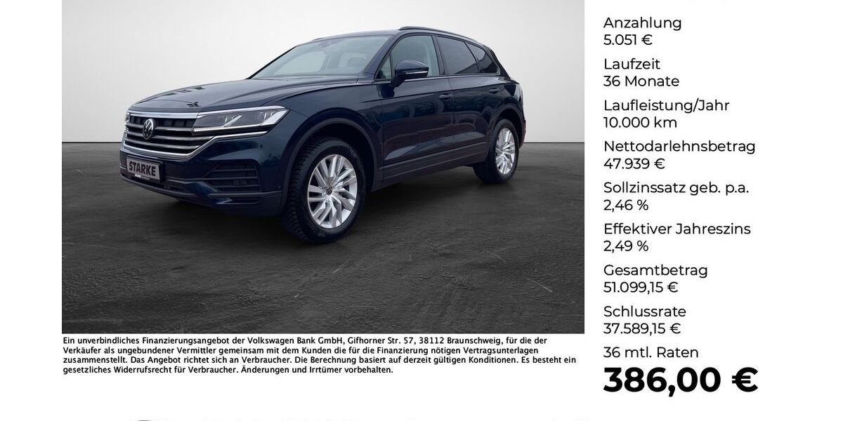 VW Touareg 22.295 km 52.990 &euro; Versmold 33775