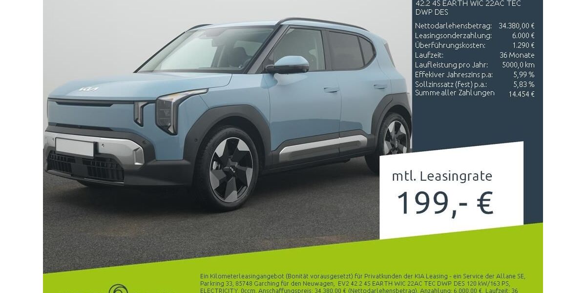 Kia EV2 1.900 km 34.380 &euro; Bocholt 46395