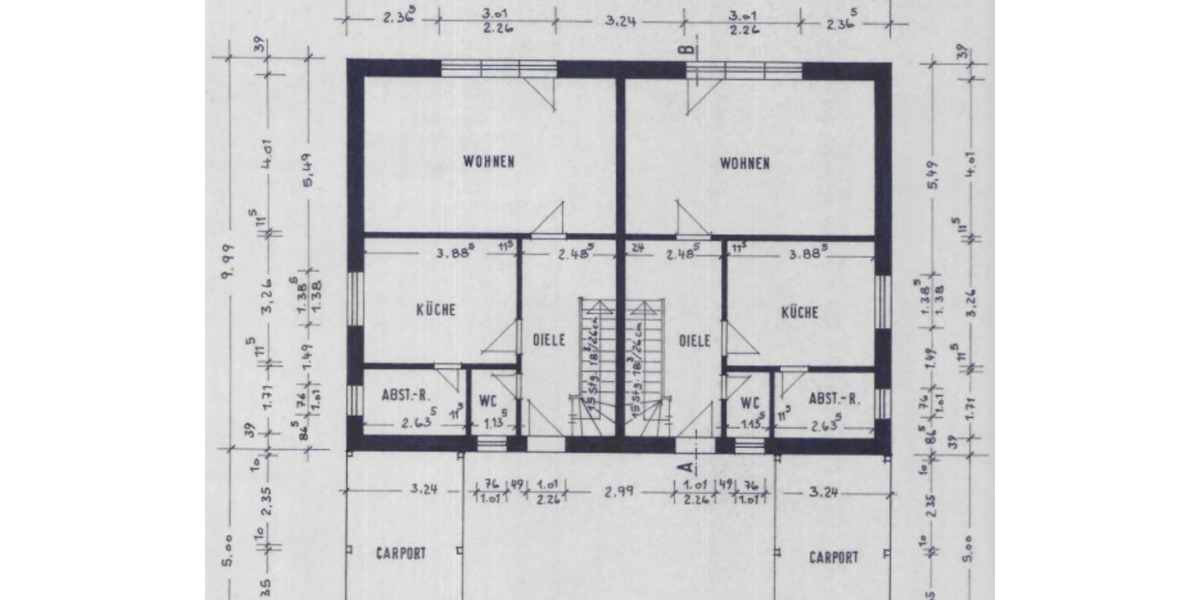 Etagenwohnung Osterholz-Scharmbeck Scharmbeck - 3 Zimmer, 92 m&sup2;, 239.000&euro; | Angebot:24598171