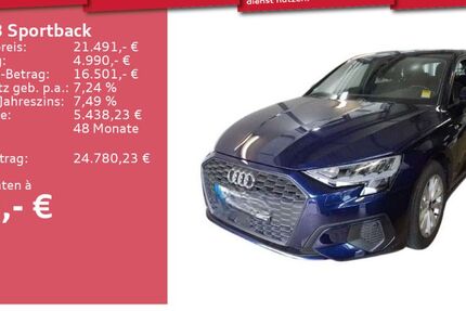 Audi A3 24.768 km 21.491 € Weinheim 69469