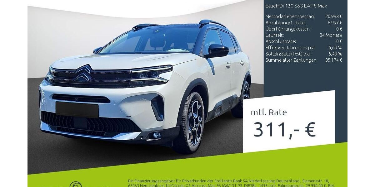 Citroen C5 Aircross 34.878 km 29.990 &euro; Dülmen 48249