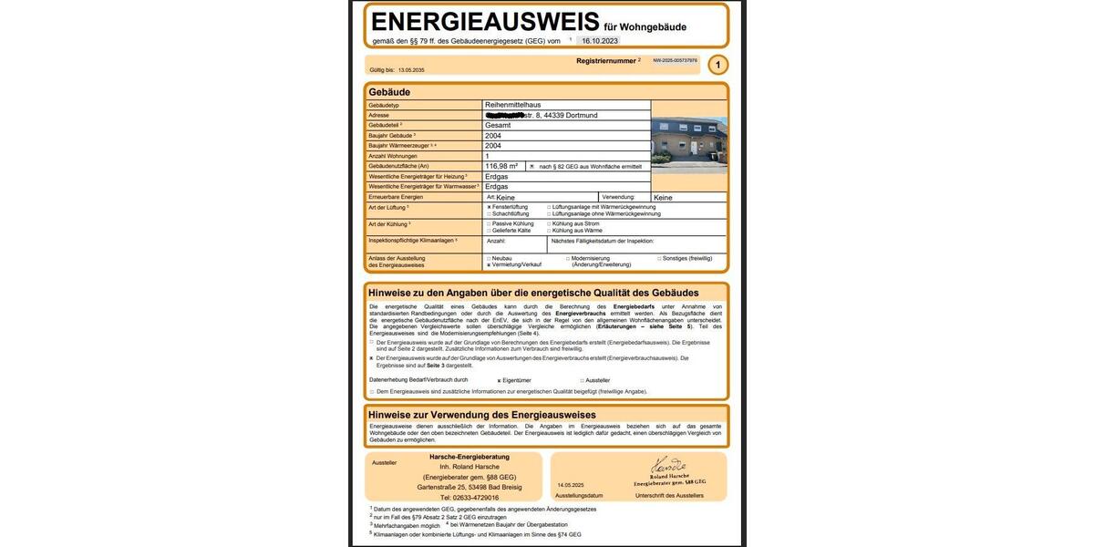 Reihenhaus Dortmund Eving - 4 Zimmer, 97 m&sup2;, 399.000&euro; | Angebot:26767538