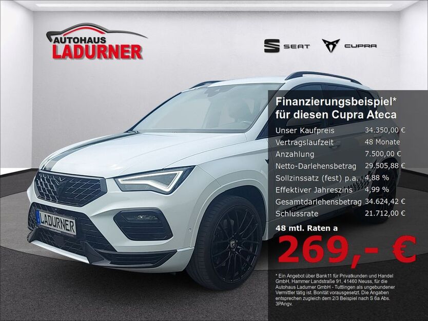 Cupra Ateca 66.600 km 34.350 € Tuttlingen 78532