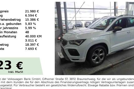 Seat Ateca 78.450 km 21.980 &euro; Nürnberg 90431