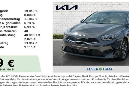 Kia ceed / Ceed 34.577 km 19.750 &euro; Roth 91154