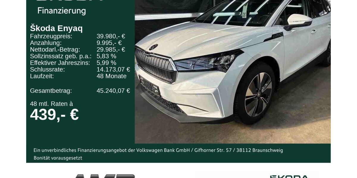 Skoda Enyaq 22.110 km 39.980 &euro; Borna 04552
