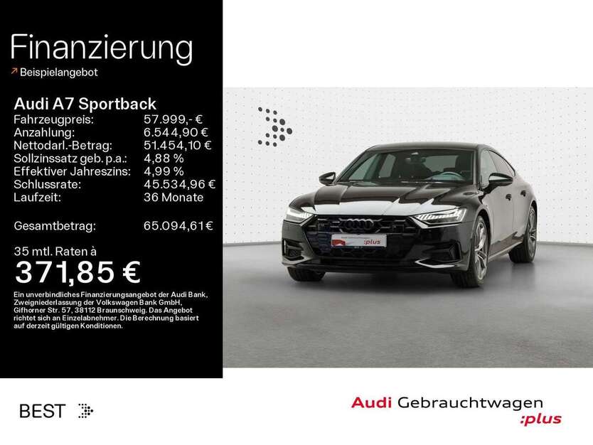 Audi A7 27.400 km 57.999 € Mühlheim a. Main 63165