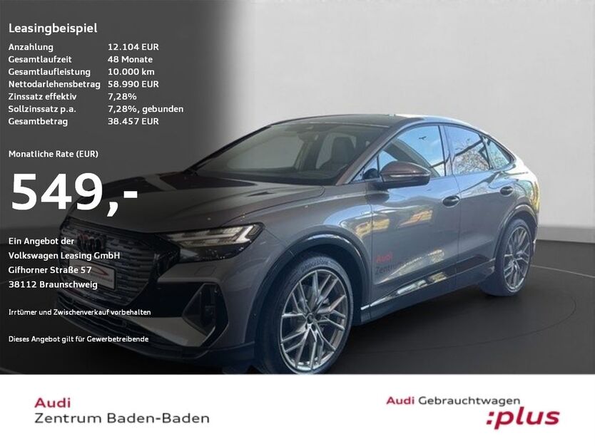 Audi Q4 e-tron 7.500 km 58.990 € Baden Baden 76532