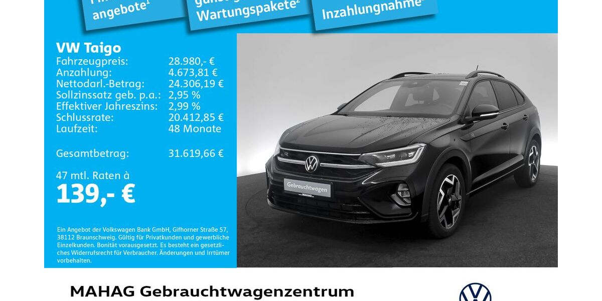 VW Taigo 13.539 km 28.741 &euro; München 80935