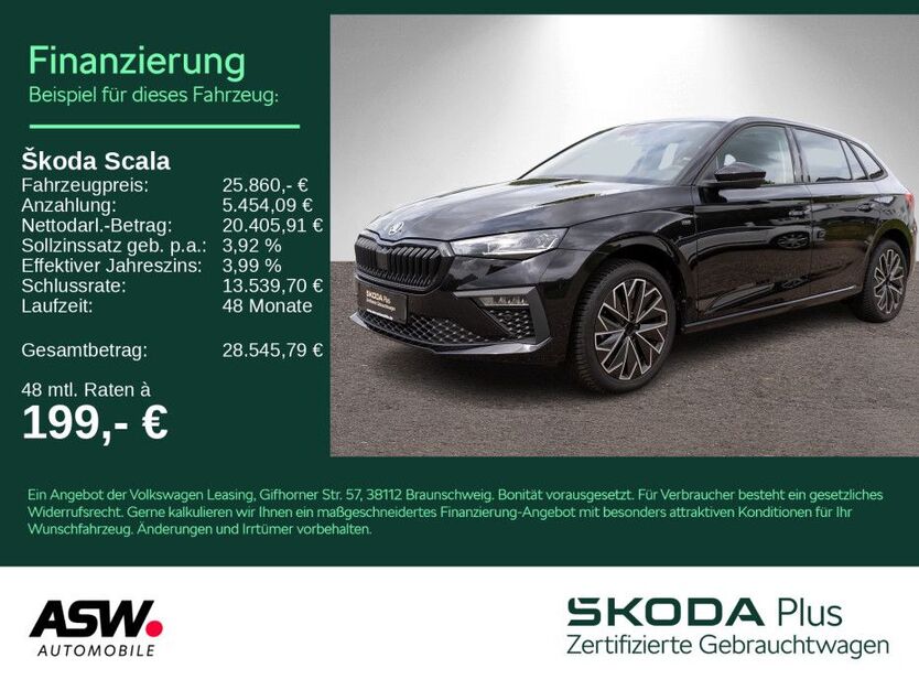 Skoda Scala 24.990 km 25.860 € Heilbronn 74076