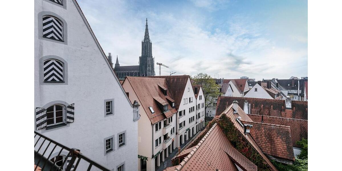 Dachgeschoßwohnung Ulm - 2 Zimmer, 50 m&sup2;, 890&euro; | Angebot:25419443