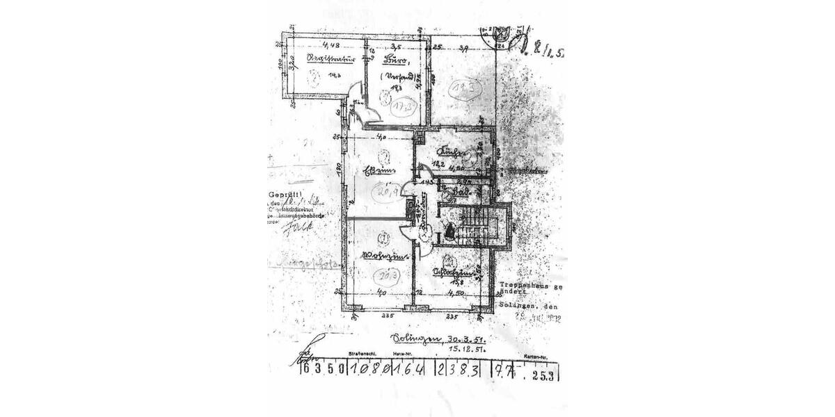 Etagenwohnung Solingen Mitte - 5 Zimmer, 113 m&sup2;, 1.100&euro; | Angebot:25815763