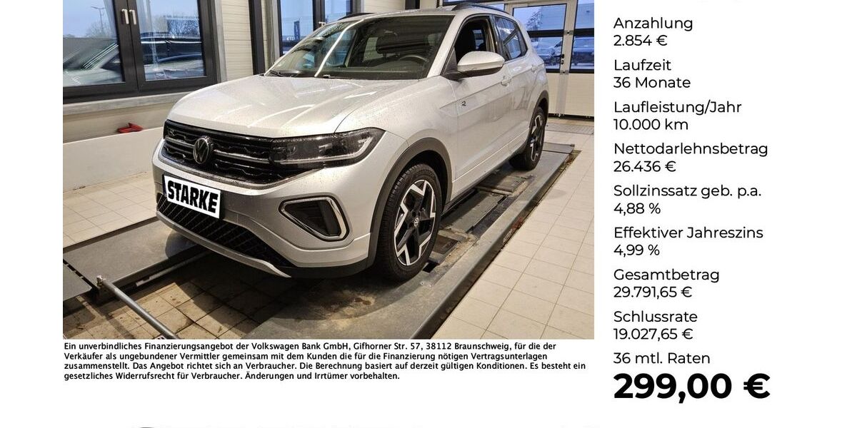 VW T-Cross 15.611 km 28.820 &euro; Vechta 49377