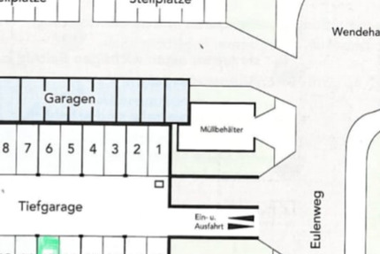 Garage in einer Tiefgarage in Freiburg Landwasser zu verkaufen zimmer