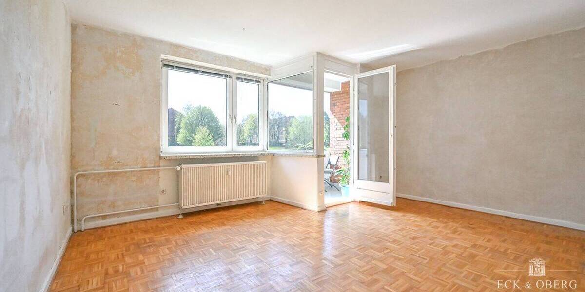 Etagenwohnung Kiel Neumühlen-Dietrichsdorf - 2 Zimmer, 46 m&sup2;, 129.500&euro; | Angebot:26904291