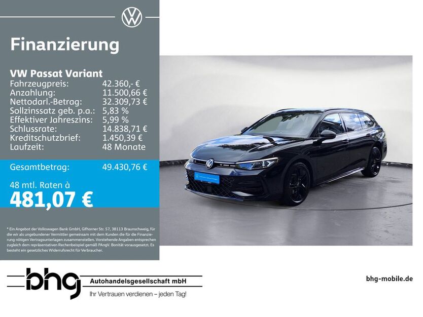 VW Passat Variant 7.530 km 42.360 € Bühl 77815
