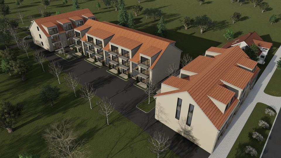 Neubau 2021: Gewerberäume mit Terrasse, Parkplatz und im Zentrum zimmer